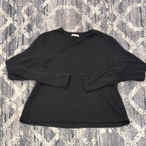 Udel NY Size XL Women's Black Long Sleeve Top